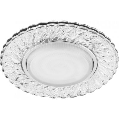 Светильник FERON CD4021 проз.хром без лампы 11W 230V GX53 20LED*2835 SMD 4000K