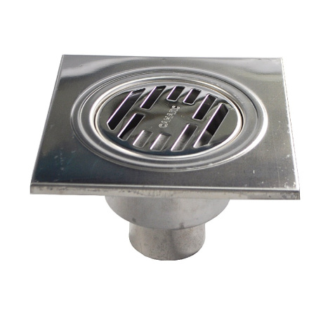 Трап Санакс 00022 нерж сталь 150х150 вертикальный