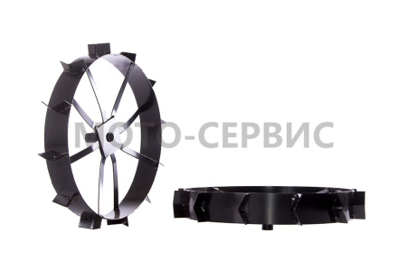 Грунтозацепы для окуч.Нева ( диаметр 590мм, ширина 130мм, диаметр ступицы 30мм, длина ступицы 280мм)