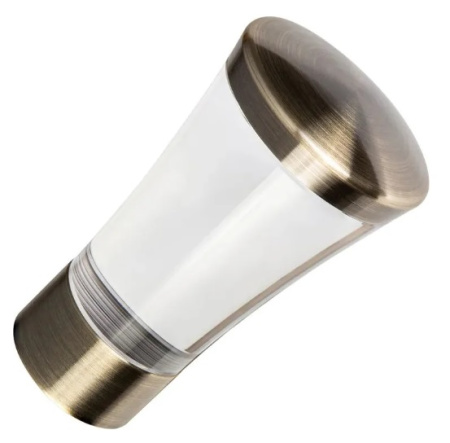 Наконечник D25 Люксор Стекло/Антик АС МАРТ (уп 2шт.)