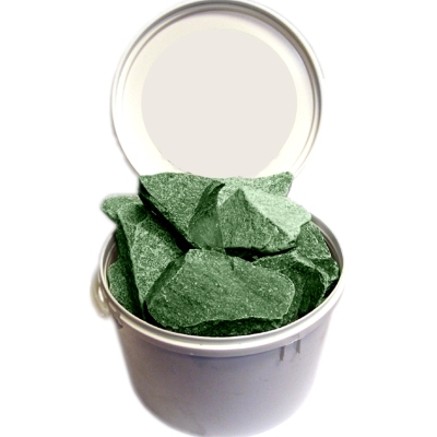 Камень Жадеит КОЛОТЫЙ средний (ведро 20кг)