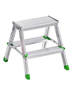 3102 Стремянка алюминевая двусторонняя 2+2 Сарайлы-М