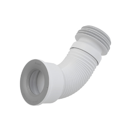 AlcaPlast A97 Труба гибкая для выпуска унитаза 280-550мм