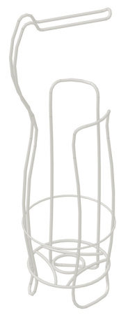 Органайзер д/туалетной бумаги напольный 170х600 ПП Белый муар П0001292