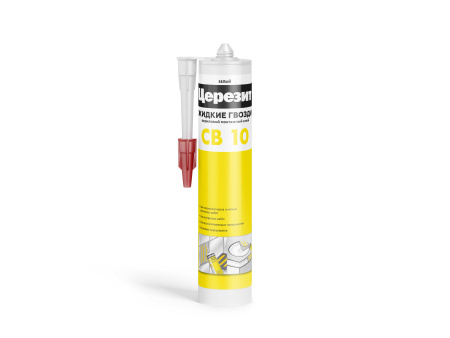 Клей Монтажный ЦЕРЕЗИТ CB 10  400г картридж 