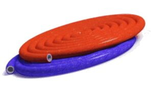 Теплоизоляция ТиЛит Супер Протект 18/4 синий, бухта 10м