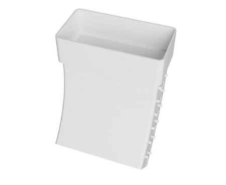 Колено KRPV 110х55  511KRPV пластик  ЭраВент (30)