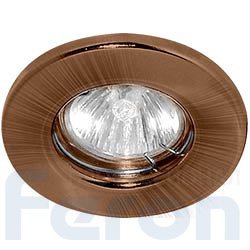 FERON DL 10/DL3201 MR16 античная медь Х003033