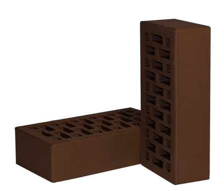 Кирпич 1НФ Шоколад 250*120*65 М150_F75 (480 шт/под)(Новомосковский КЗ)