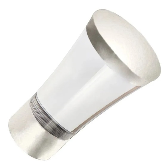 Наконечник D25 Люксор Стекло/Сатин АС МАРТ (уп 2шт.)