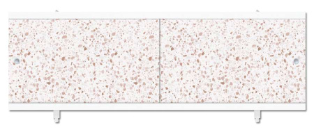 Экран для ванны КВАРТ 1,68 Камешки бежевый 