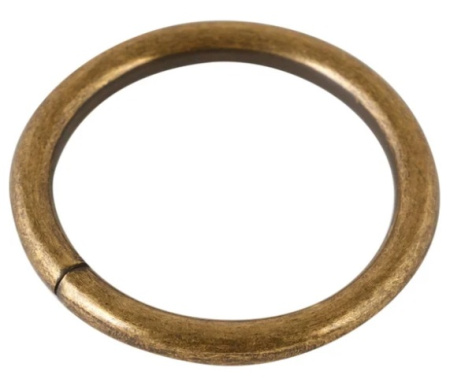 Кольцо D25 Простое Антик АС МАРТ (уп 10шт)