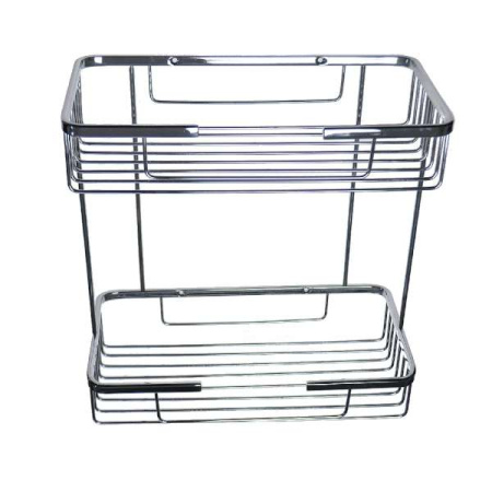 Полочка 75032 САНАКС двойная прямоугольная