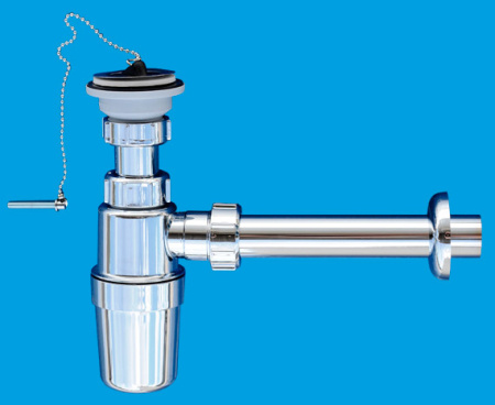 Сифон д/умыв. MRW 1-CP 1 1/4х32 хромированный
