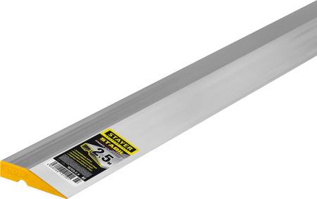10723-2,5 Правило алюм. STABIL Stayer Professional с ребром жестк2,5м    