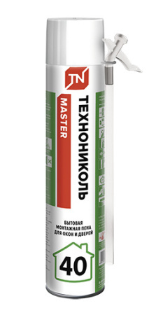 Пена ТЕХНОНИКОЛЬ бытовая MASTER 40 450мл