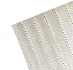 Панель вспененный ПЭТ "Вагонка бежевая" 700*700 мм***