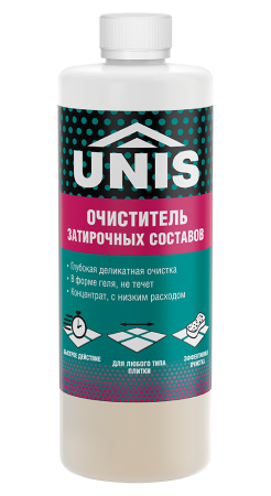 Очиститель затирочных составов (концентрат) 0,5 л ЮНИС