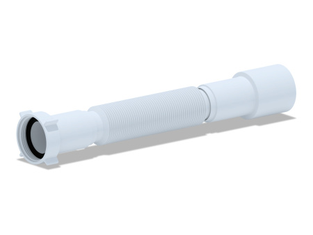 K106 Труба гибкая универсальная 1 1/2х40/50 L=366-776мм (100)