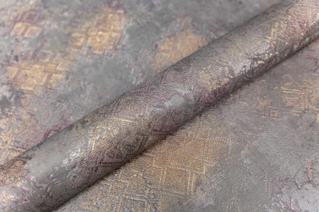 KM7004 Обои KERAMA MARAZZI  Обои виниловые Ренессанс мотив, коричневый 1,06х10м (4)