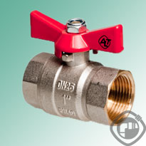 Кран шаровый ALT-Z 3/4" Г/Г бабочка