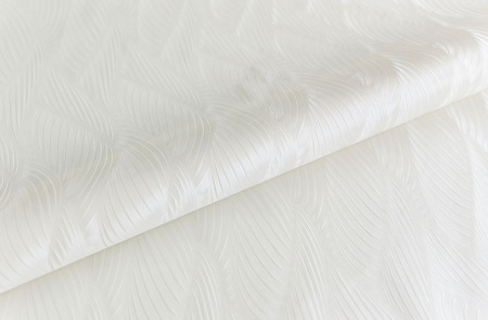 KM6901 Обои KERAMA MARAZZI виниловые Трессаж мотив, белый. 1,06х10м (6)