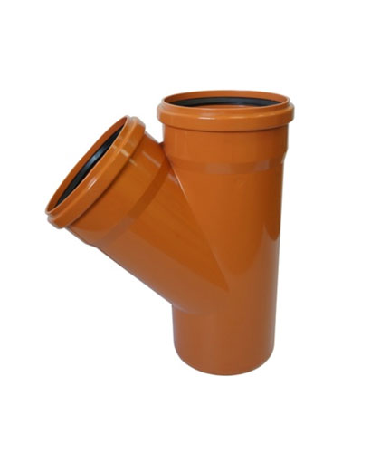 Тройник канализ. РР D-200/200 (45) наружн.