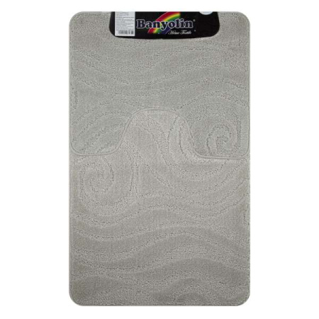 Коврик CLASSIC UNI 202018 двойной 55х90+45х55 Серый 00317