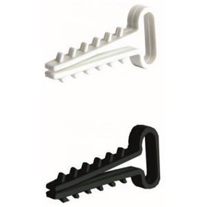 Дюбель-хомут Т-образный 8х4  елочка черн. ДХ-ЕЛ-П-Ч (100шт/упак)