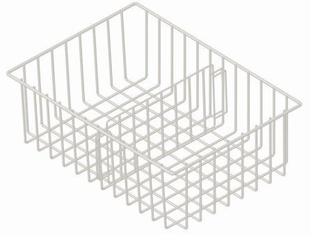 Корзина-органайзер д/ящика с делителем 330х235х110 ПП Белый муар П0001273