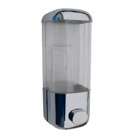 Дозатор д/мыла 9017С пластик хром, 400 мл