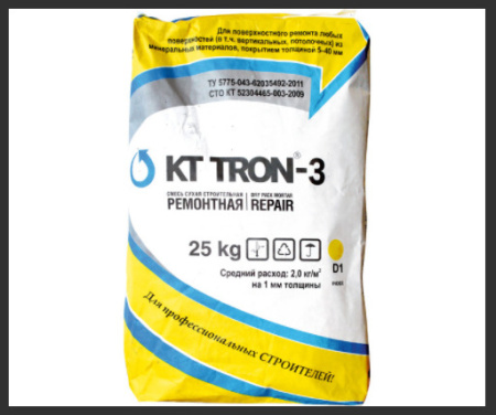 КТтрон-3 (ремонтн.состав)  25кг/мешок 