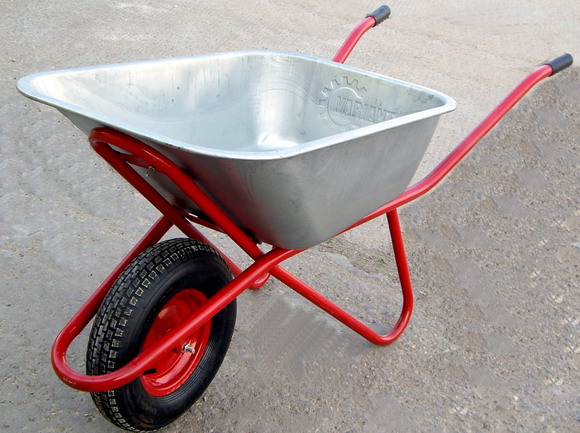 Тачка 1 колесо пневмо ( садовая 85 литров) В