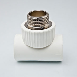 Тройник комбин. нар.рез. 32*1*32 Tebo  (10шт в уп)