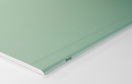 КНАУФ-лист влагоогнестойкий ГКЛВО А ПЛУК 2500*1200*12,5 (52) 