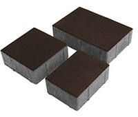 Плиты тротуарные Европа (117*157*60, 157*157*60, 237*157*60) коричневая (1 поддон 13,36)  Зенит Черноземье