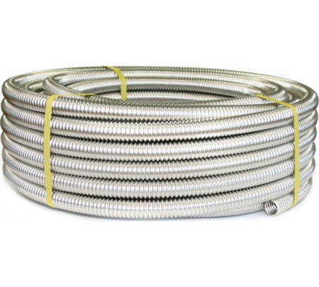 Труба гофр. из нерж. стали SS304 Stahlmann 20А, неотожженная 50м