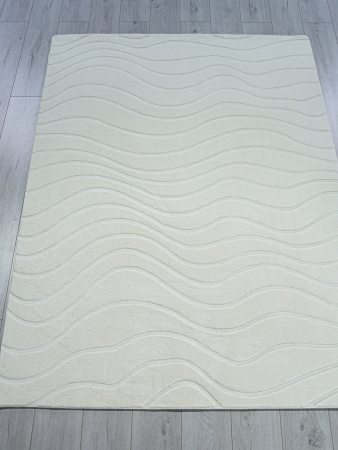Ковер для ванной комнаты AURA SOFT PX3003 0.6*1.0 CREAM