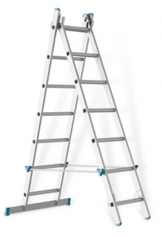 4207 Лестница индустриального типа  Sarayli 2х7 8,0кг       