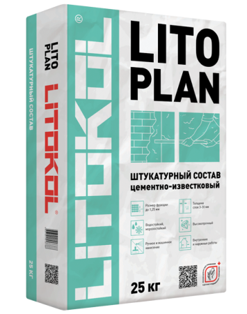 Штукатурный состав LITOPLAN 25кг