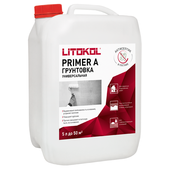 Грунтовка PRIMER A 5 кг Litokol