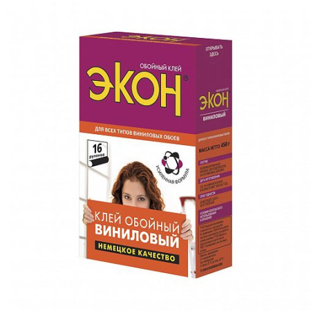 Клей Экон Обойный Виниловый 450г (12)