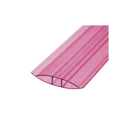 Профиль соединительный неразьемный НР 6-8мм гранат 6м  Юг-ойл- пласт