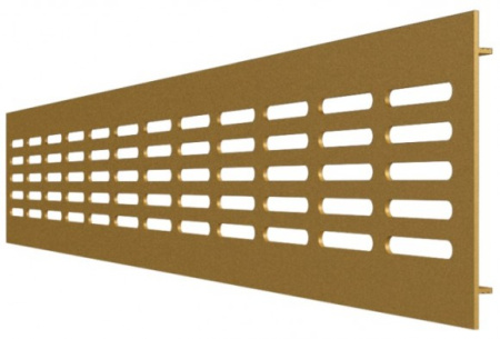 Решетка переточ. алюм.с анодир.покрыт.480*100 Champaqne 4810DP AL