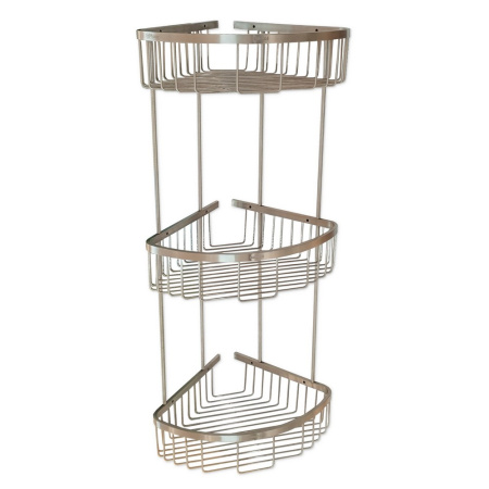 Полочка 80365 GFmark 22см тройная угловая овальная