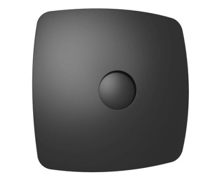 Вентилятор осевой  D98 RIO 4C Matt black  (шар/подш)  с обр. кл.  ЭраВент