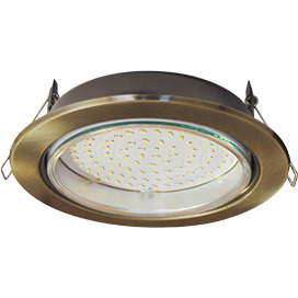 Ecola GX70 H5 св-к Черная Бронза 53x151 FN70H5ECB