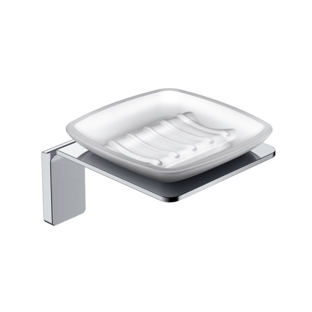 Iddis Slide Мыльница матовое стекло SLISCG0i42 хром