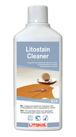 Моющее средство LITOSTAIN CLEANER 0,5 л для удаления цветных пятен Litokol