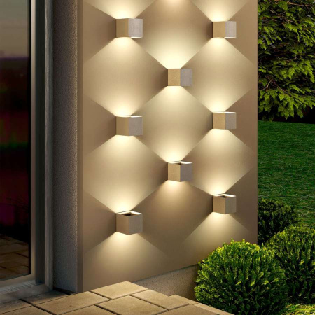 1548 TECHNO LED / Светильник садово-парковый со светодиодами WINNER алюминий	